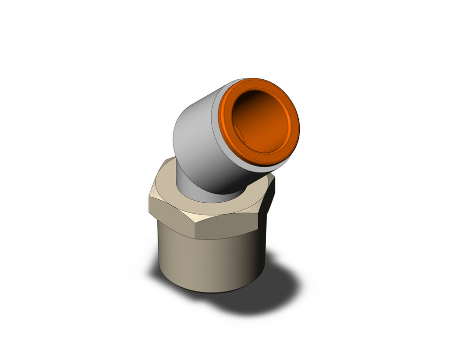 KQ2K13-37A FITTING, 45 DEG MALE ELBOW
