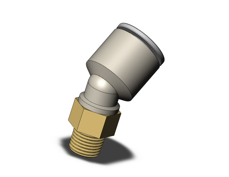 KQ2K16-02A FITTING, 45 DEG MALE ELBOW