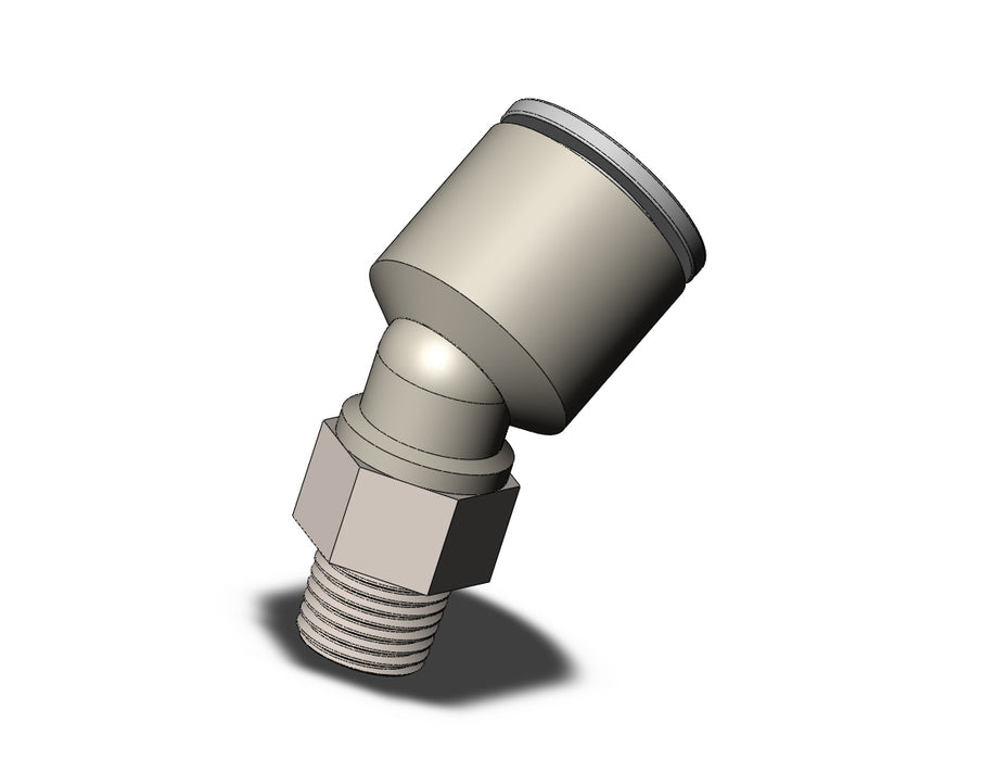 KQ2K16-02NS FITTING, 45 DEG MALE ELBOW