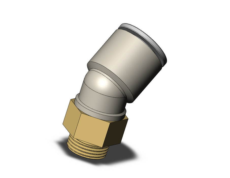 KQ2K16-03AP FITTING, 45 DEG MALE ELBOW