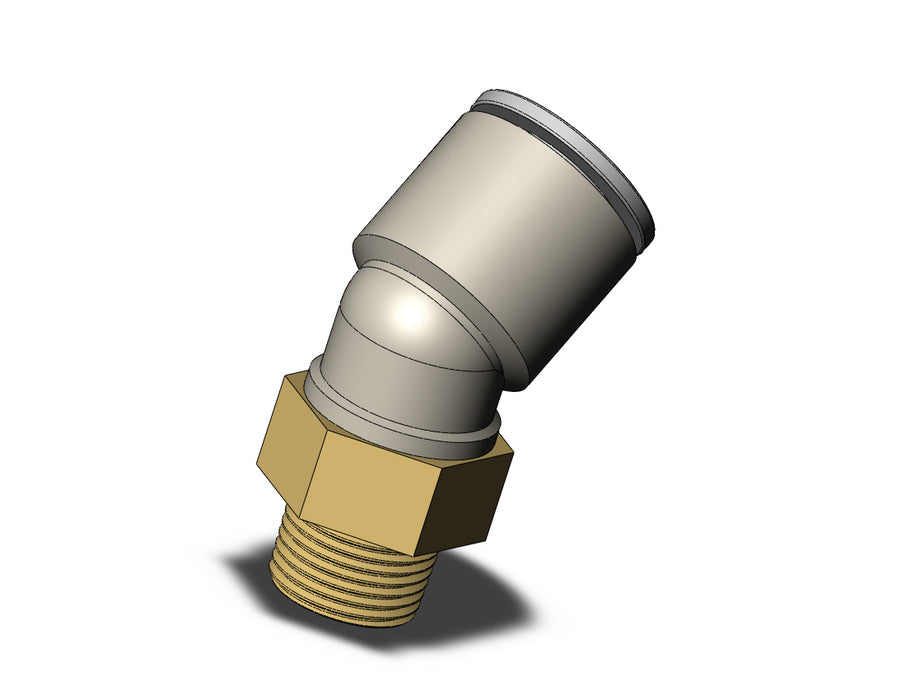 KQ2K16-03A FITTING, 45 DEG MALE ELBOW
