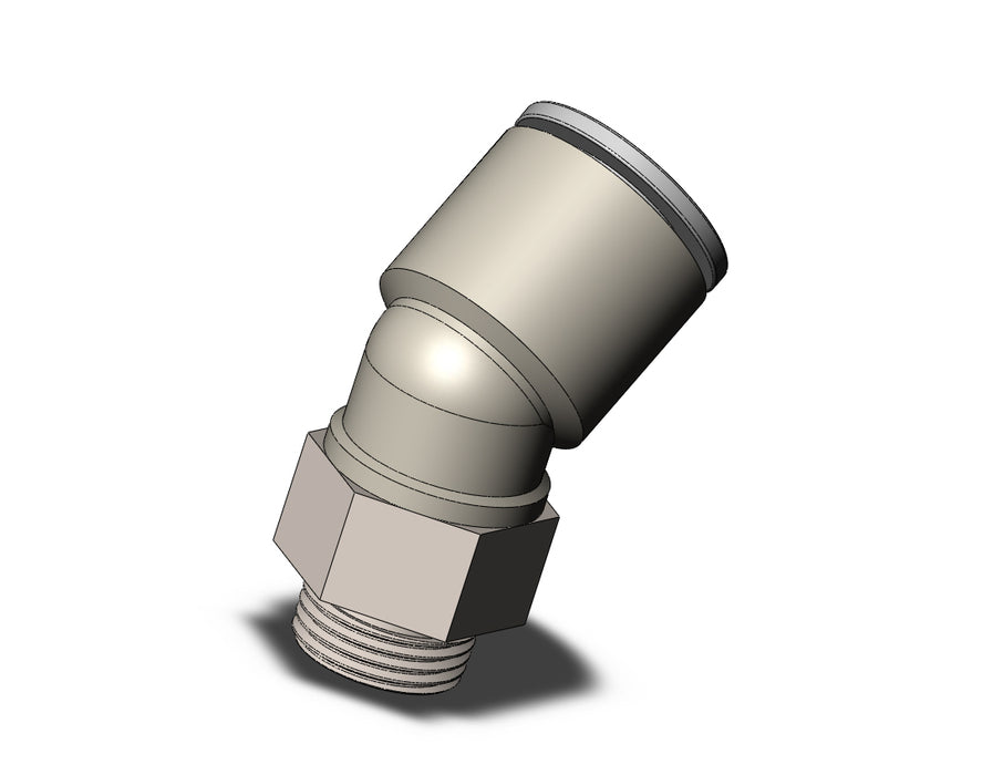 KQ2K16-03NP FITTING, 45 DEG MALE ELBOW