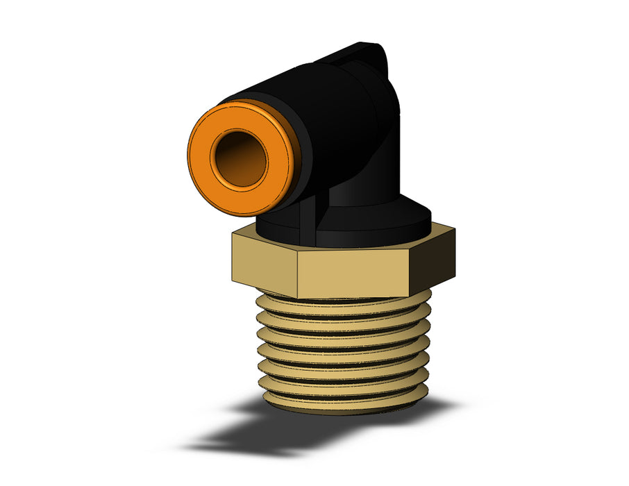 KQ2L01-34AS-X35 FITTING, MALE ELBOW