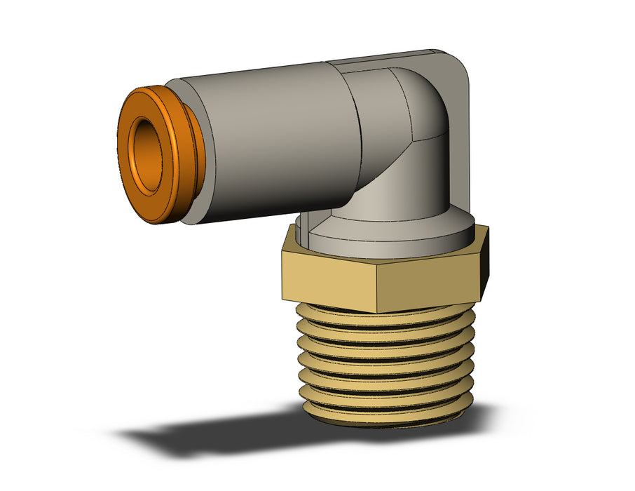 KQ2L03-34AS FITTING, MALE ELBOW