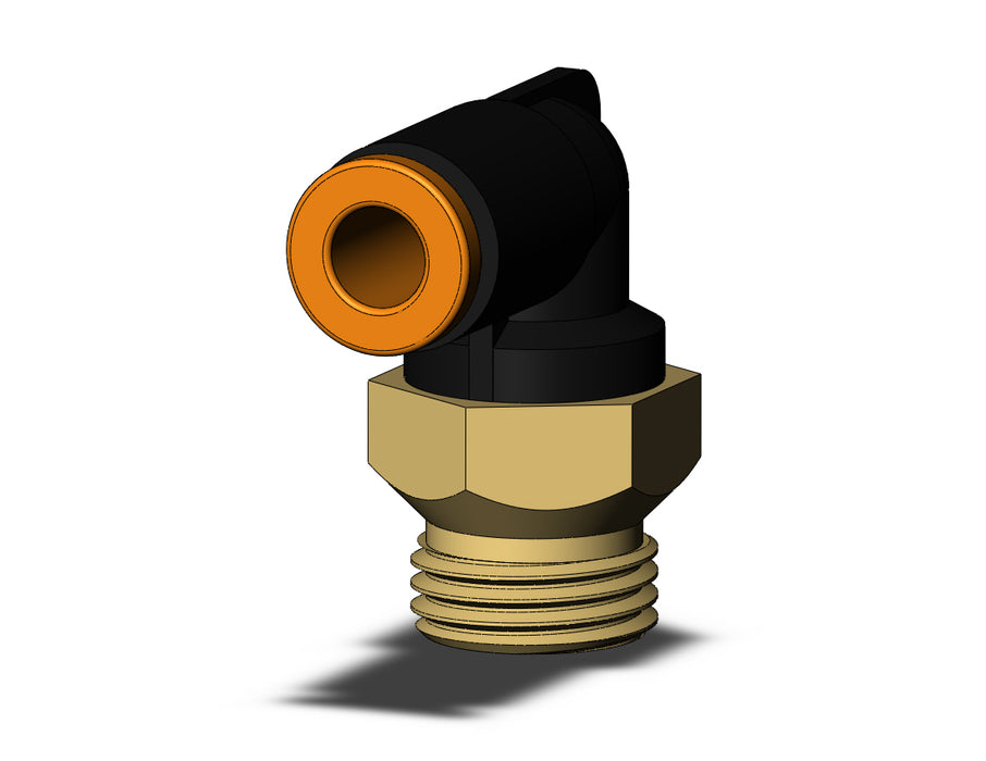 KQ2L03-U01A-X35 Fitting, Male Elbow