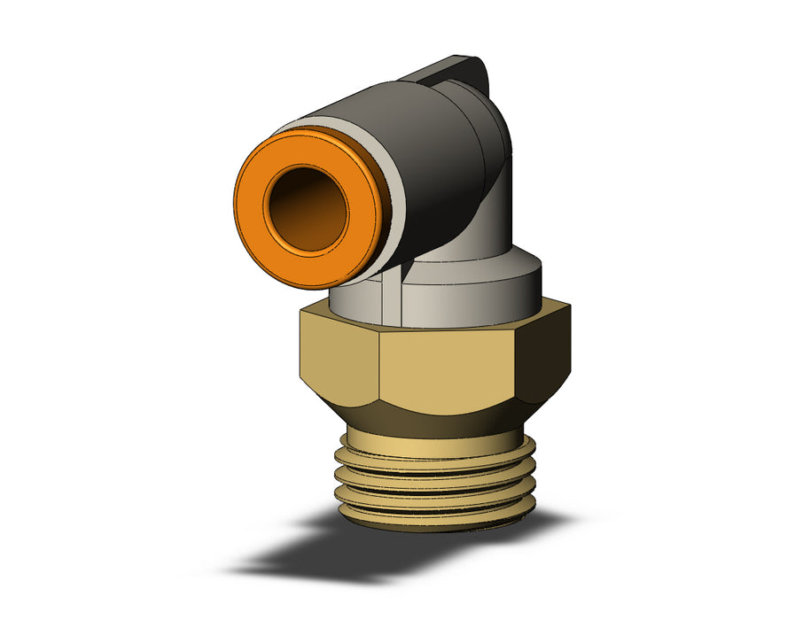 KQ2L03-U01A FITTING, MALE ELBOW