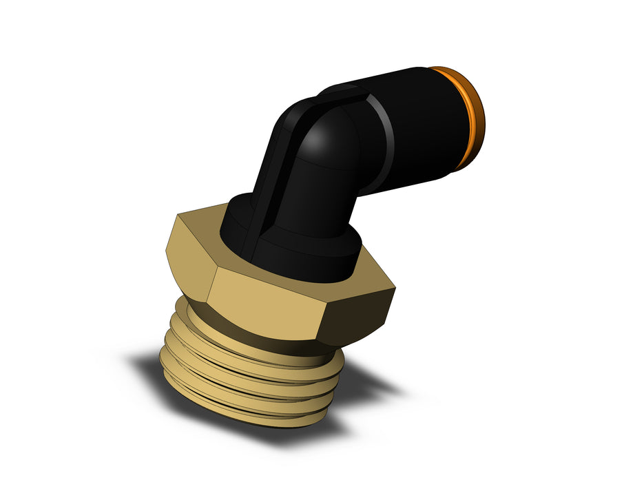 KQ2L03-U02A-X35 FITTING, MALE ELBOW