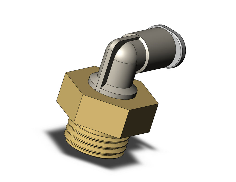 KQ2L04-G02A1 FITTING, MALE ELBOW