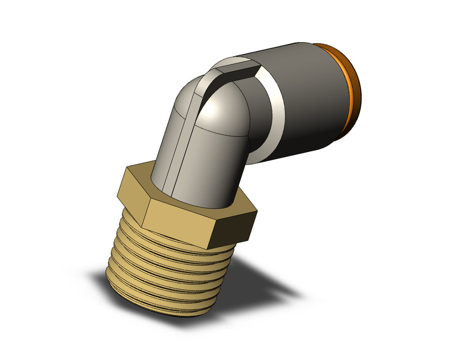 KQ2L05-01A FITTING, MALE ELBOW