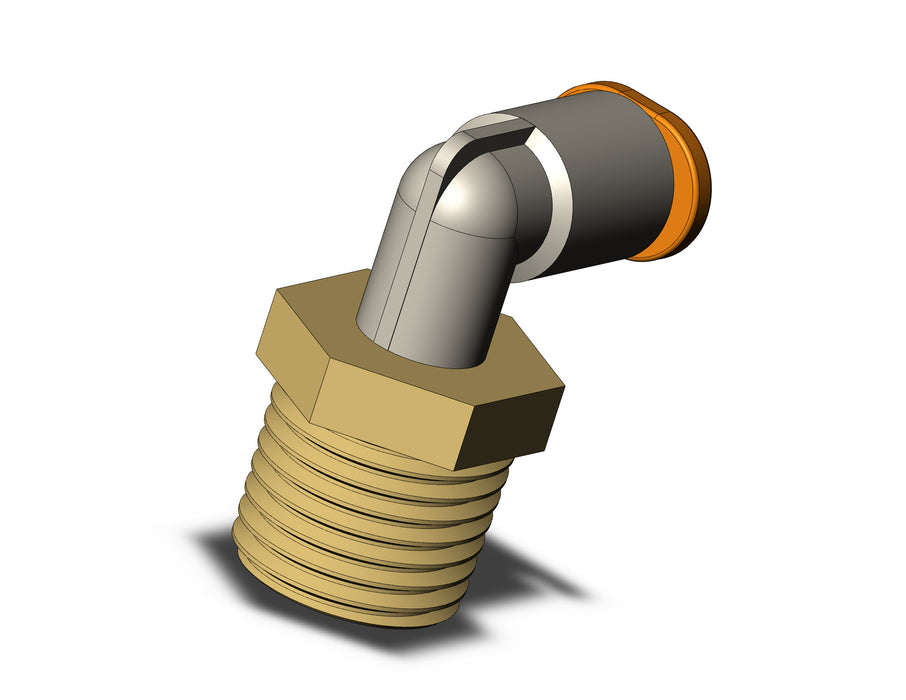 KQ2L05-02AS1 FITTING, MALE ELBOW