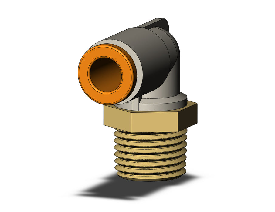 KQ2L05-34AS FITTING, MALE ELBOW