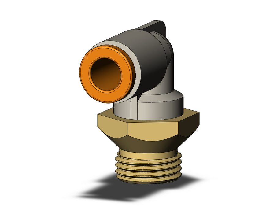 KQ2L05-U01A FITTING, MALE ELBOW