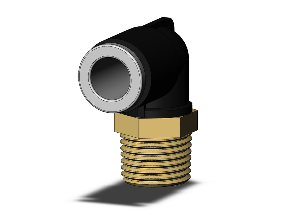 KQ2L06-01AS-X35 FITTING, MALE ELBOW