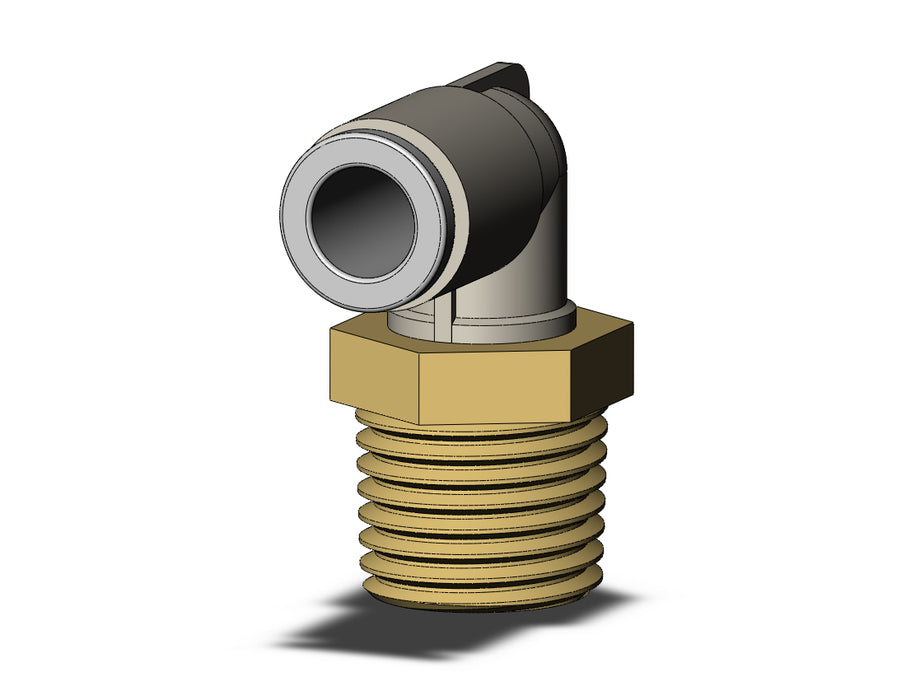 KQ2L06-02A FITTING, MALE ELBOW