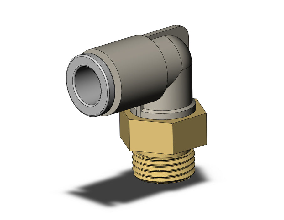 KQ2L06-G01A FITTING, MALE ELBOW