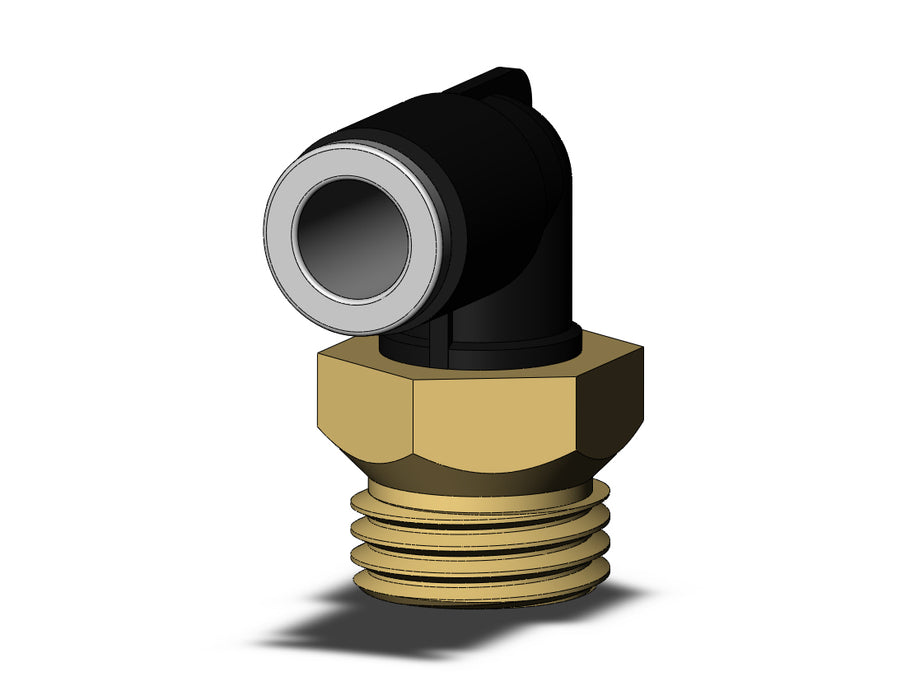 KQ2L06-U02A-X35 FITTING, MALE ELBOW