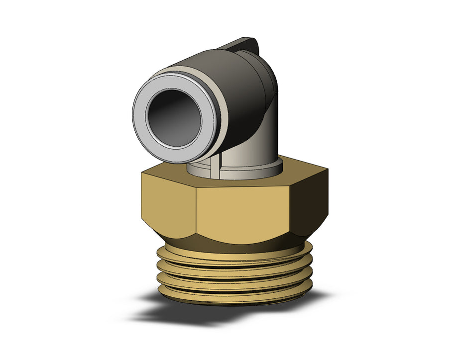 KQ2L06-U03A FITTING, MALE ELBOW