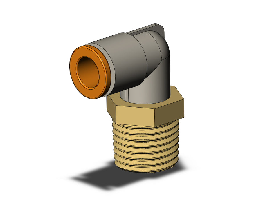 KQ2L07-02AS FITTING, MALE ELBOW