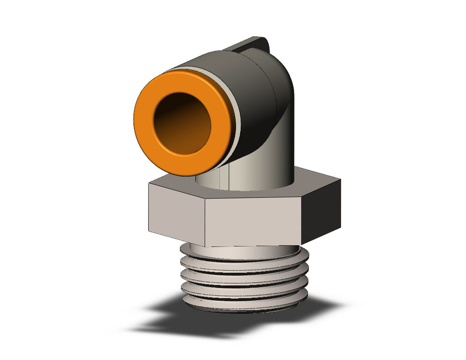 KQ2L07-02NP FITTING, MALE ELBOW