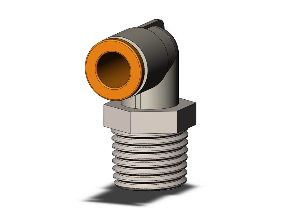 KQ2L07-02NS FITTING, MALE ELBOW