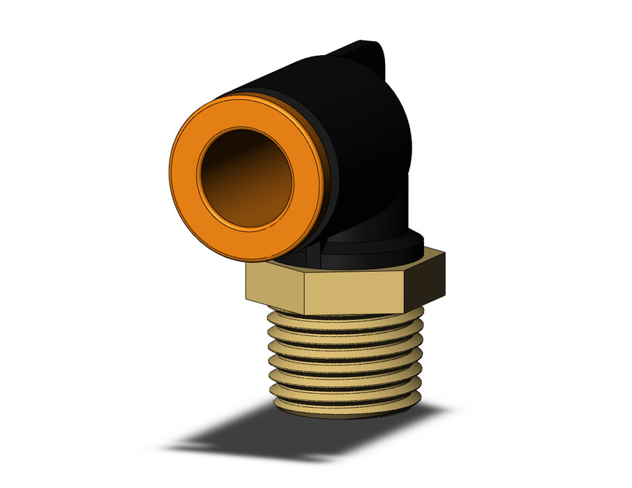 KQ2L07-34A-X35 FITTING, MALE ELBOW
