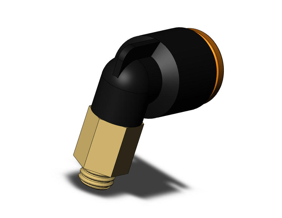 KQ2L07-M5A-X35 FITTING, MALE ELBOW