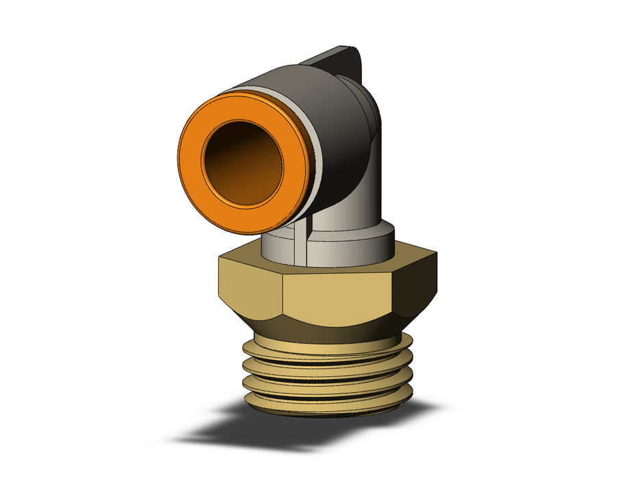 KQ2L07-U02A FITTING, MALE ELBOW