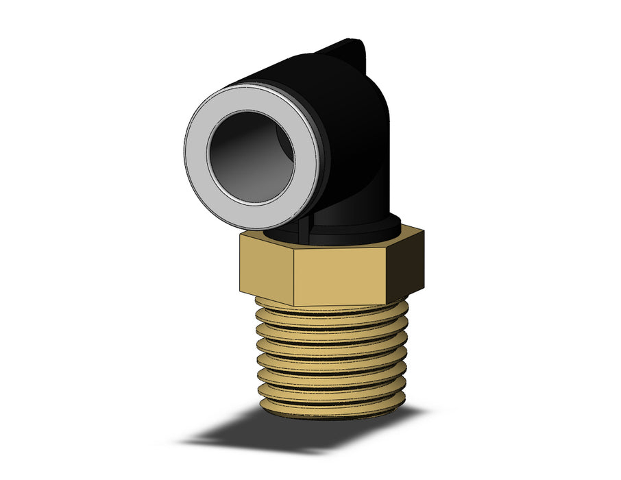 KQ2L08-02AS-X35 FITTING, MALE ELBOW