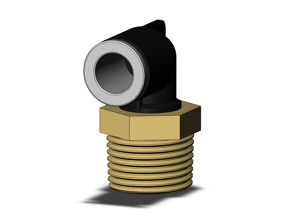 KQ2L08-03AS-X35 FITTING, MALE ELBOW