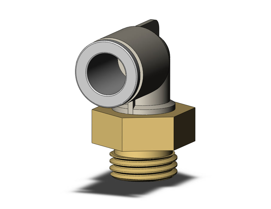 KQ2L08-G02A FITTING, MALE ELBOW