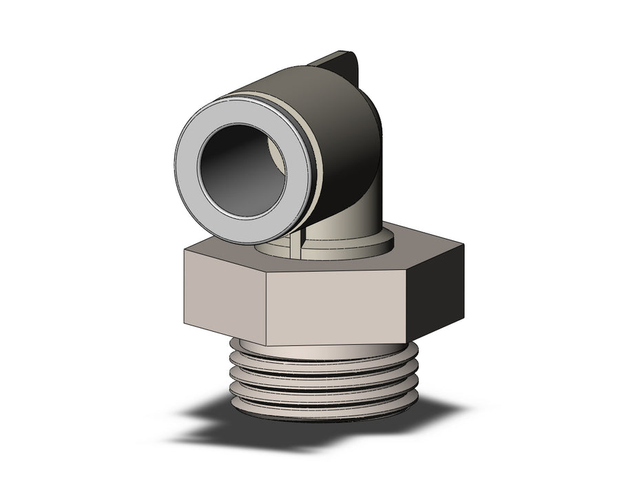 KQ2L08-G03N FITTING, MALE ELBOW