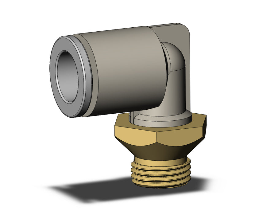 KQ2L08-U01A FITTING, MALE ELBOW