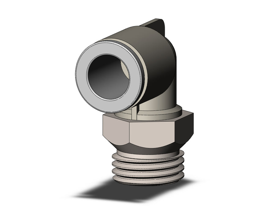 KQ2L08-U02N FITTING, MALE ELBOW