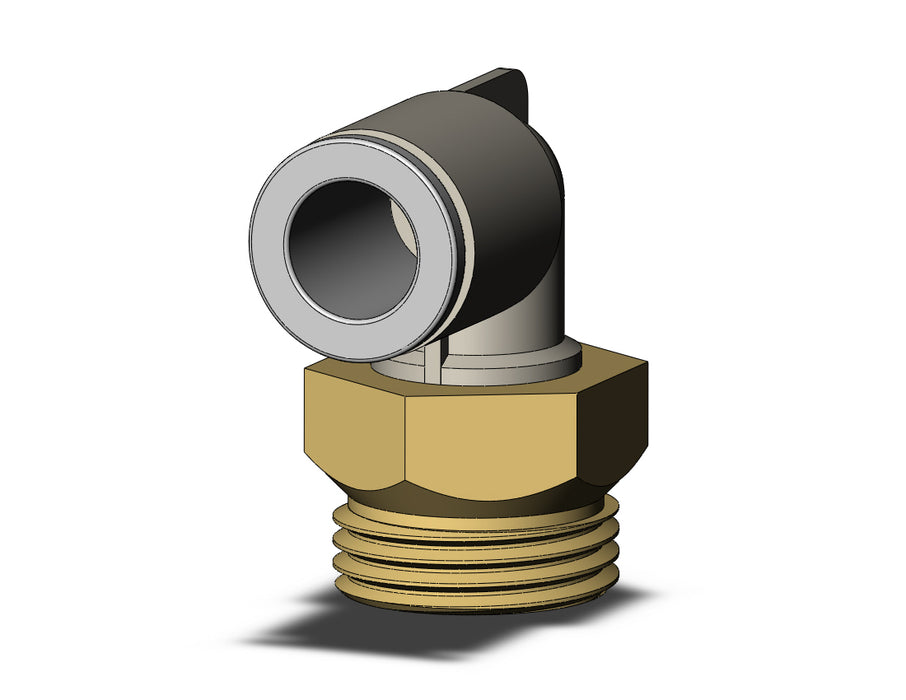 KQ2L08-U03A FITTING, MALE ELBOW