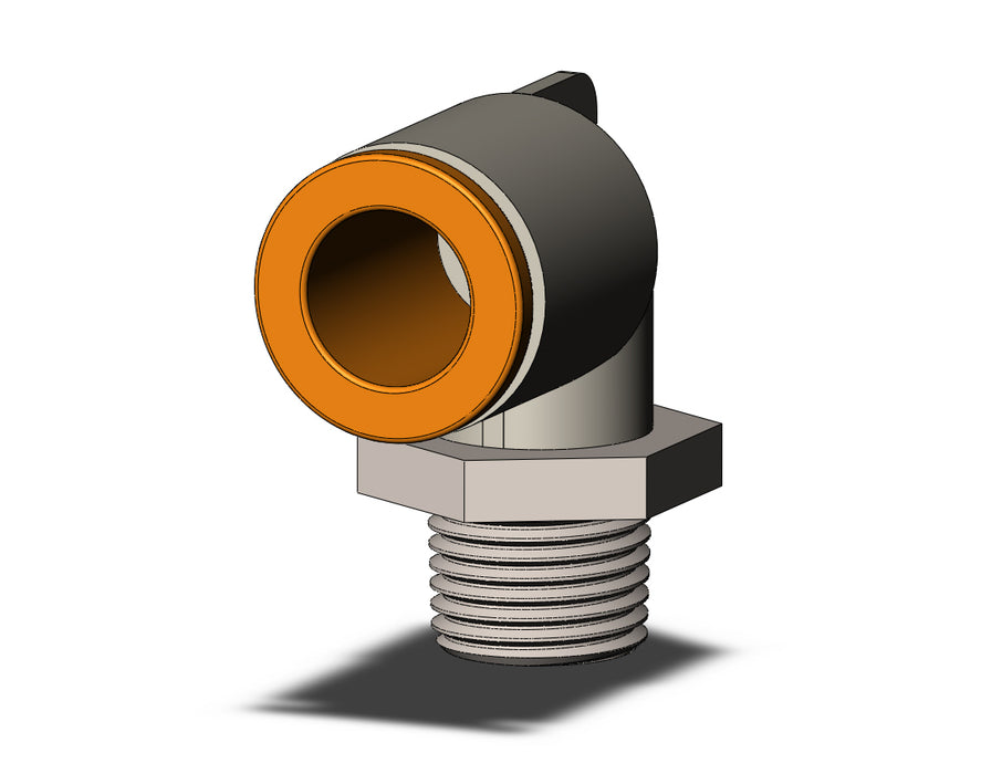 KQ2L09-01NS FITTING, MALE ELBOW