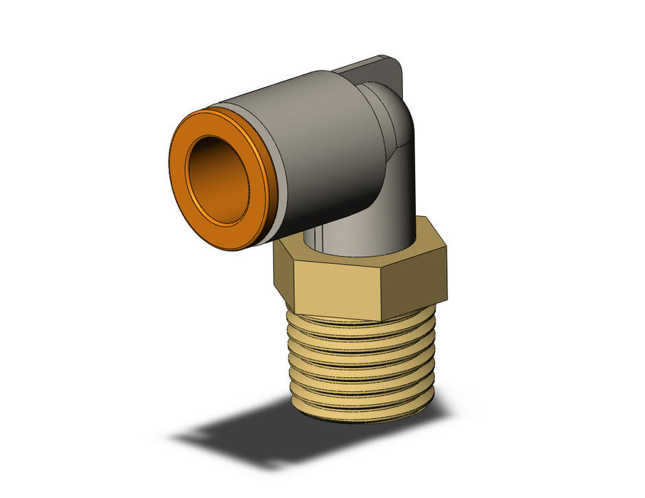 KQ2L09-02AS FITTING, MALE ELBOW