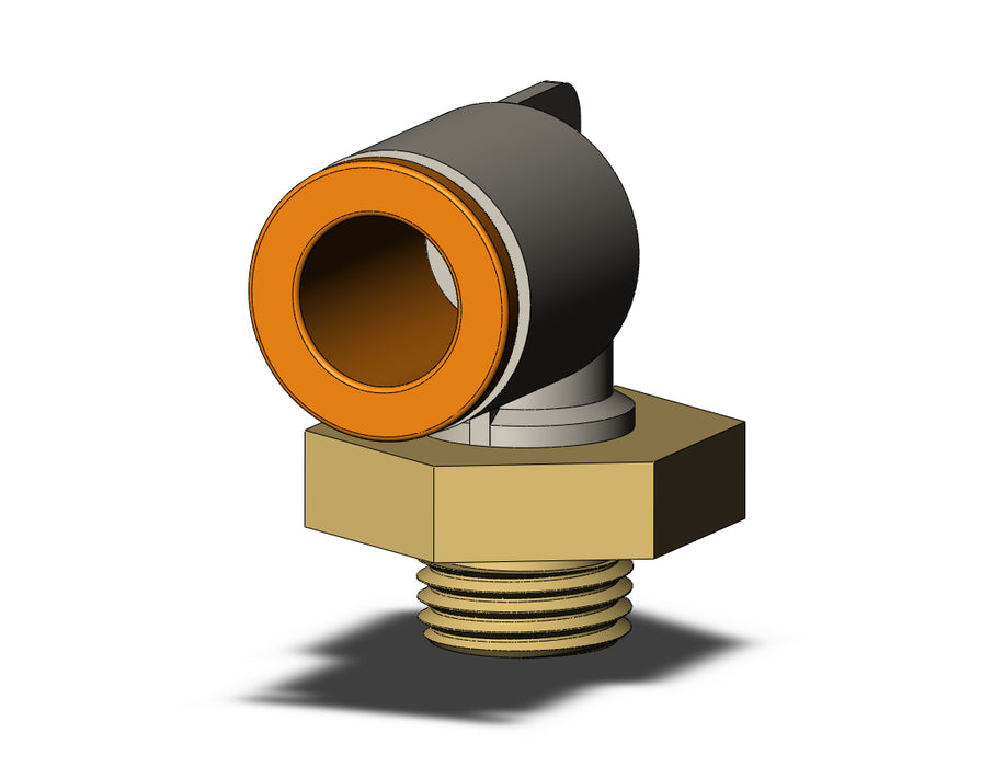 KQ2L09-34AP FITTING, MALE ELBOW