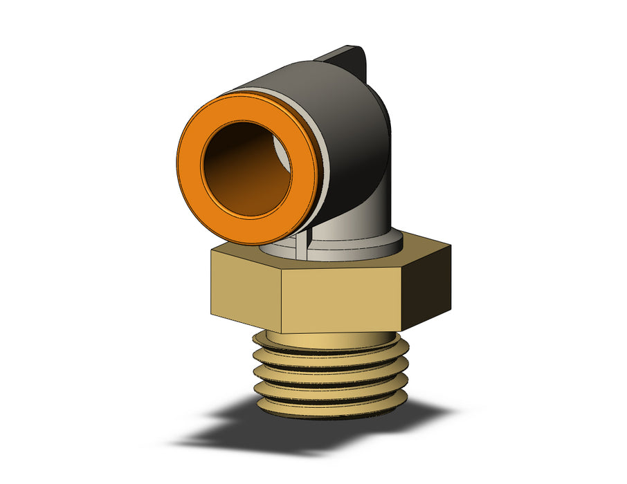 KQ2L09-35AP FITTING, MALE ELBOW