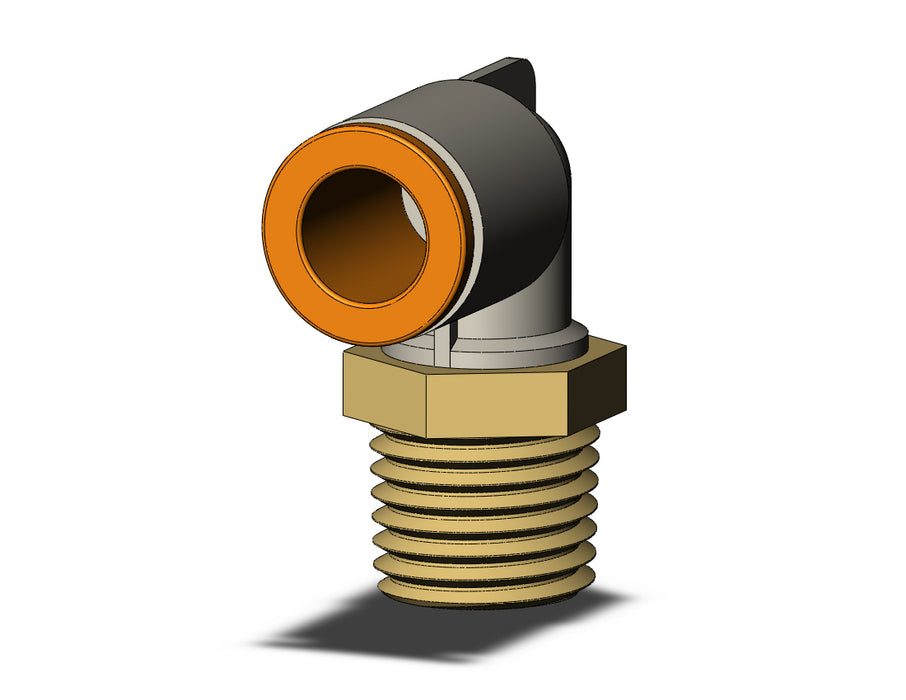 KQ2L09-35A FITTING, MALE ELBOW