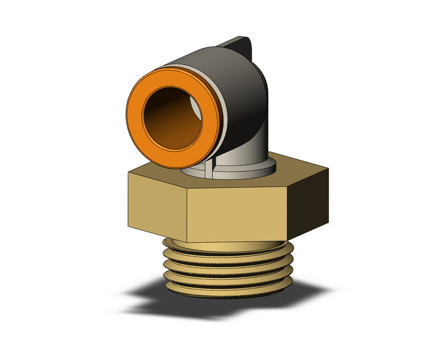 KQ2L09-36AP FITTING, MALE ELBOW