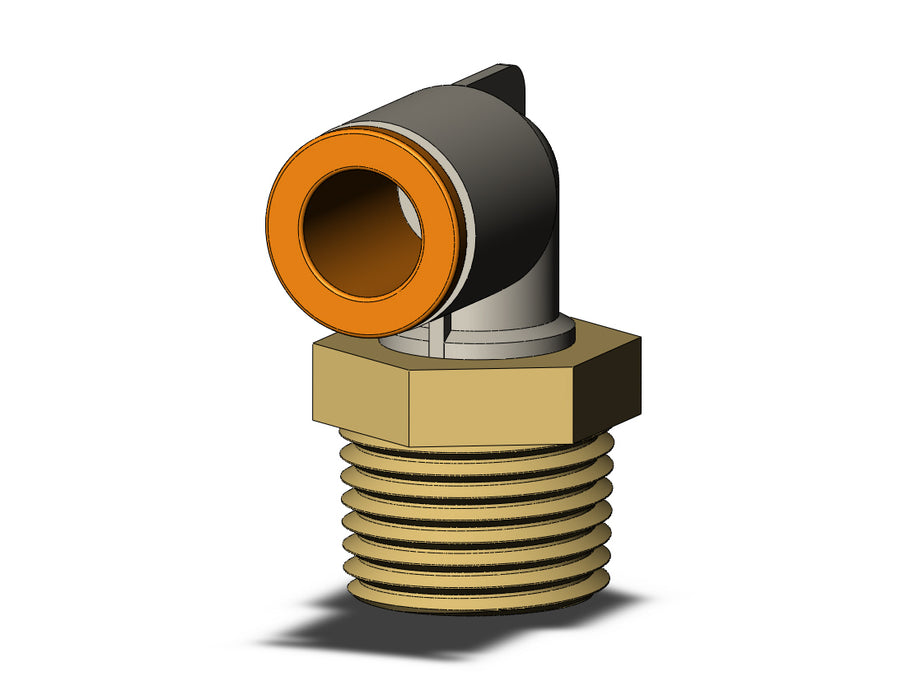 KQ2L09-36AS FITTING, MALE ELBOW