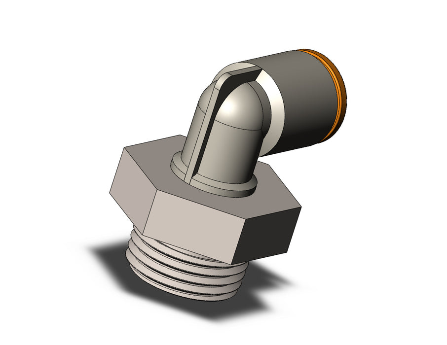 KQ2L09-36NP FITTING, MALE ELBOW