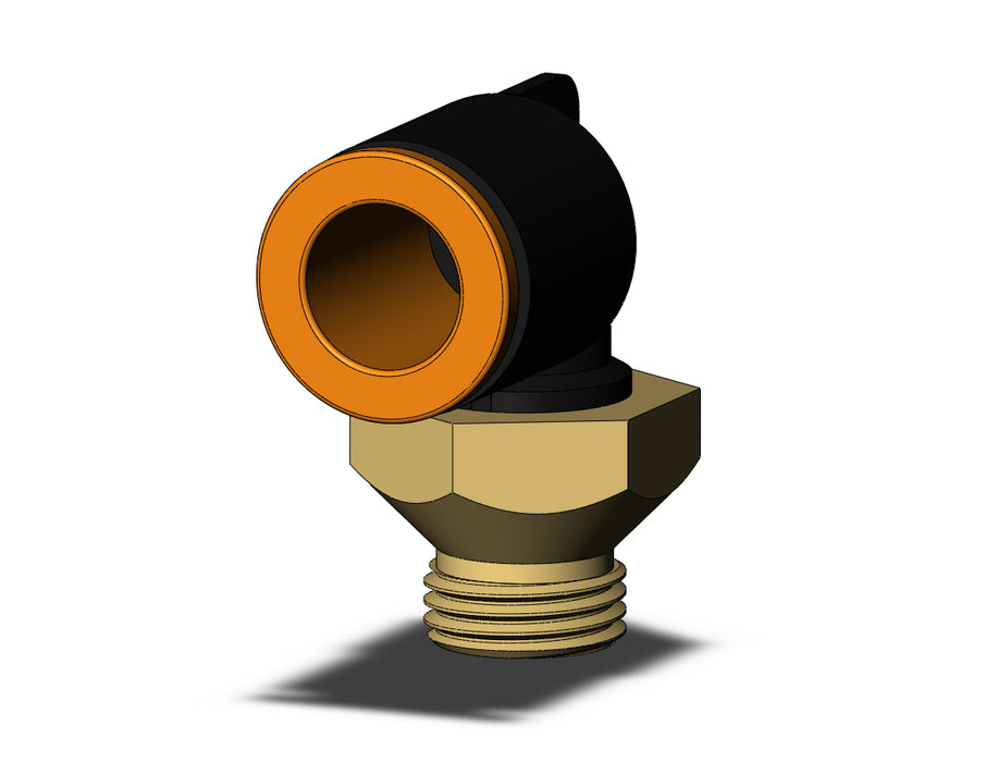 KQ2L09-U01A-X35 FITTING, MALE ELBOW