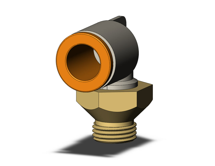 KQ2L09-U01A FITTING, MALE ELBOW