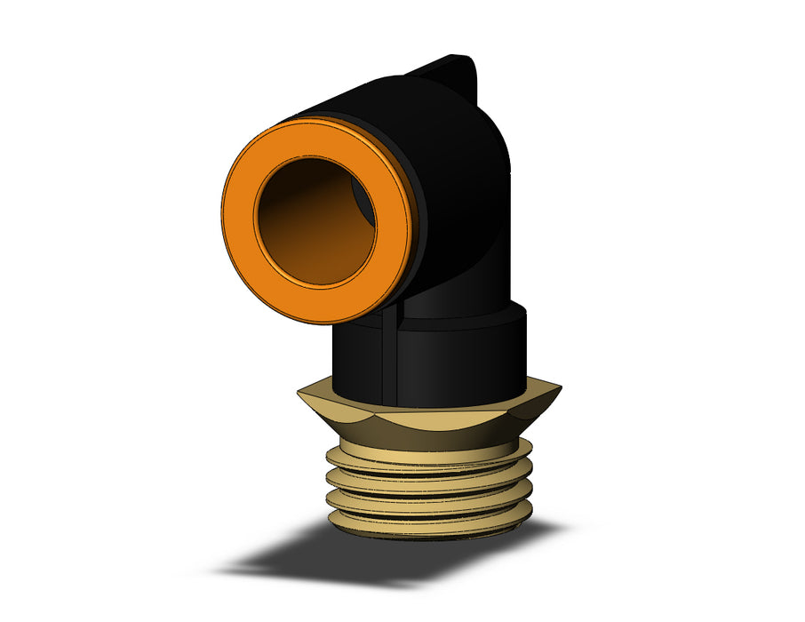 KQ2L09-U02A-X35 FITTING, MALE ELBOW