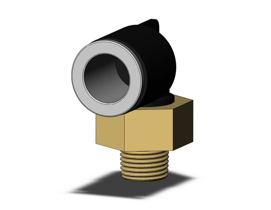 KQ2L10-01AS-X35 FITTING, MALE ELBOW