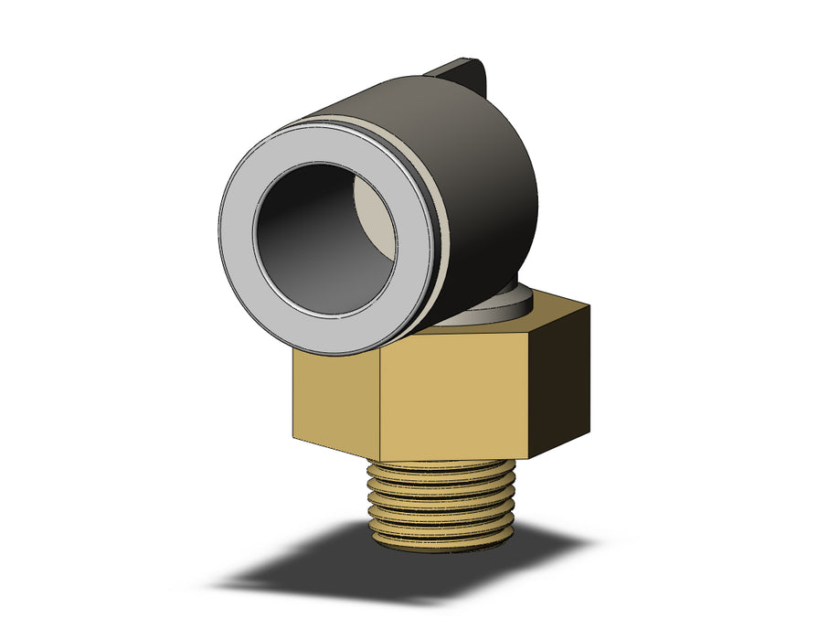 KQ2L10-01A FITTING, MALE ELBOW