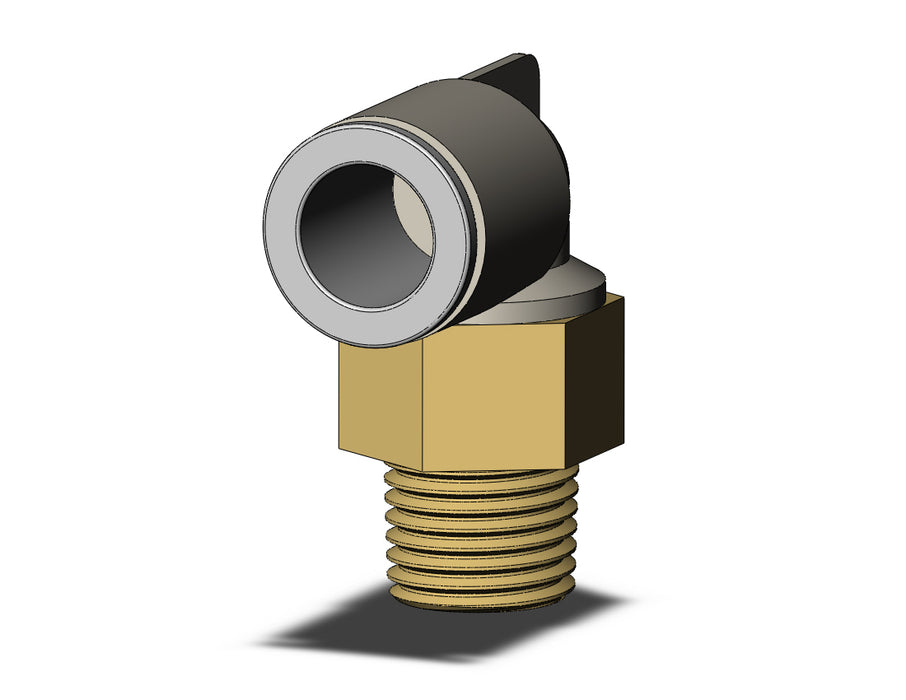 KQ2L10-02A FITTING, MALE ELBOW