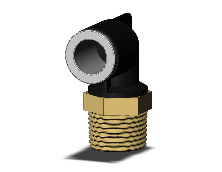 KQ2L10-03AS-X35 FITTING, MALE ELBOW