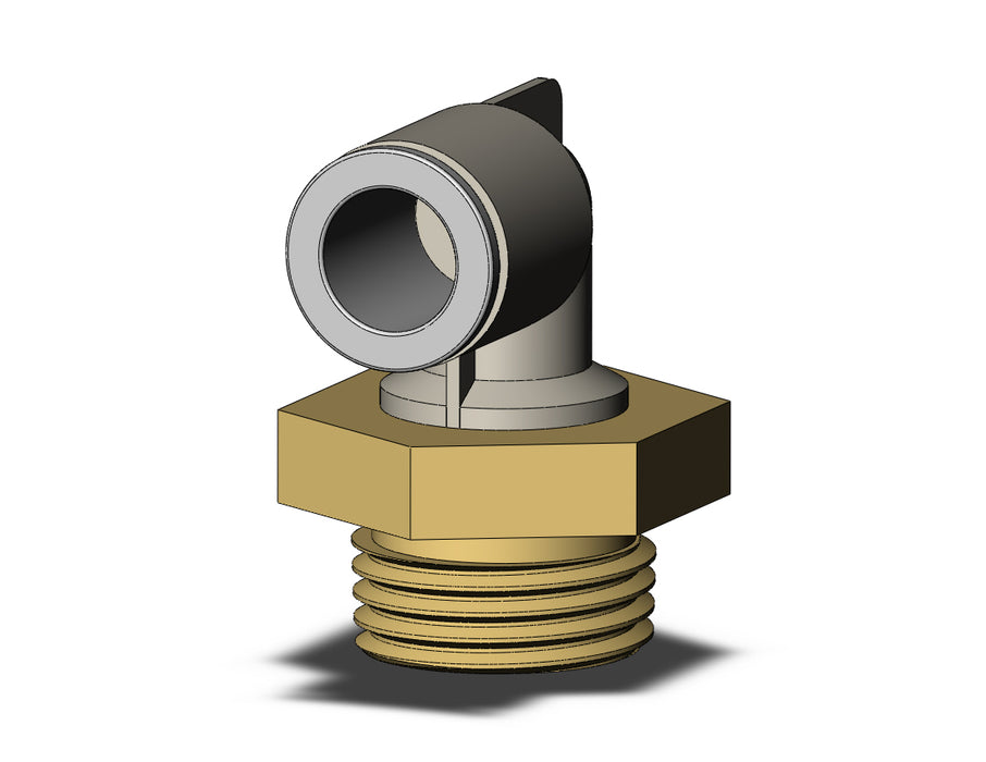 KQ2L10-04AP FITTING, MALE ELBOW